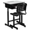 Flash Furniture 31.5 H, 23.625 W X Laminate, Steel, Grey 3-YU-YCX-046-09010-GG - alternate 2